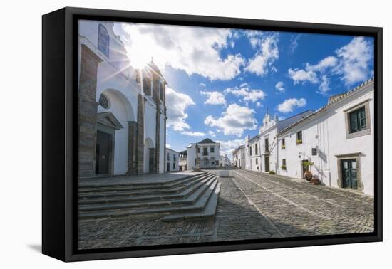 The Centre of the Medieval Town of Monsaraz, Alentejo, Portugal, Europe-Alex Robinson-Framed Premier Image Canvas