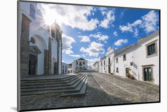 The Centre of the Medieval Town of Monsaraz, Alentejo, Portugal, Europe-Alex Robinson-Mounted Photographic Print