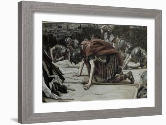 The Centurion Glorifies God-James Tissot-Framed Giclee Print