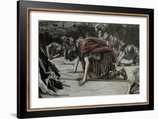 The Centurion Glorifies God-James Tissot-Framed Giclee Print