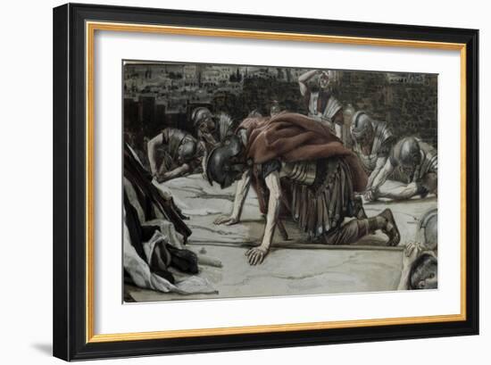 The Centurion Glorifies God-James Tissot-Framed Giclee Print