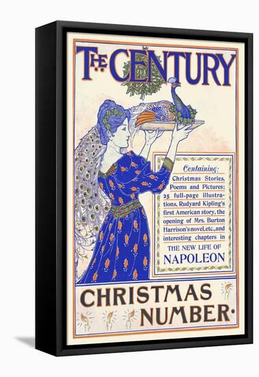 The Century, Christmas Number-Louis Rhead-Framed Stretched Canvas