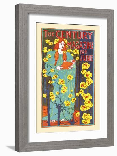 The Century Magazine For June-Louis Rhead-Framed Art Print