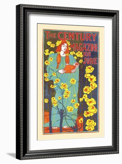 The Century Magazine For June-Louis Rhead-Framed Art Print