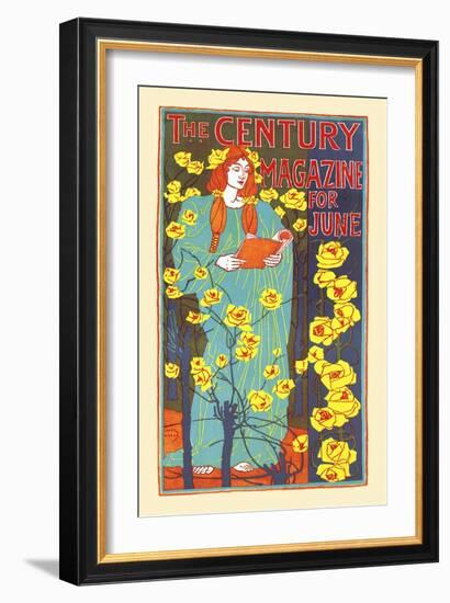 The Century Magazine For June-Louis Rhead-Framed Art Print