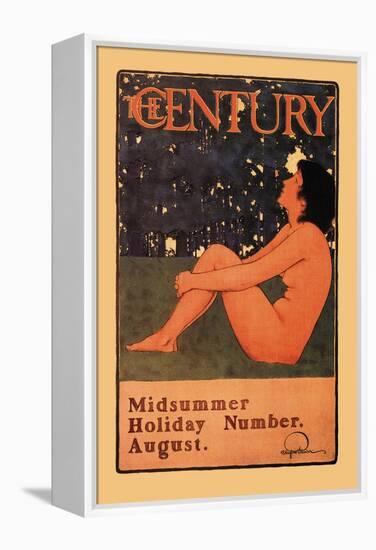 The Century: Midsummer Holiday Number, August-Maxfield Parrish-Framed Stretched Canvas