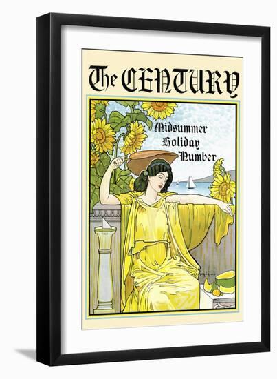 The Century, Midsummer Holiday Number-Louis Rhead-Framed Art Print