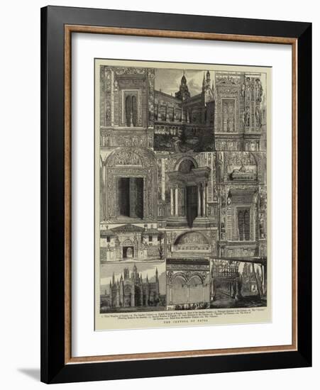 The Certosa of Pavia-null-Framed Giclee Print