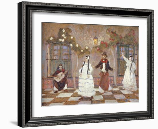 The Chacarera-Pedro Figari-Framed Giclee Print