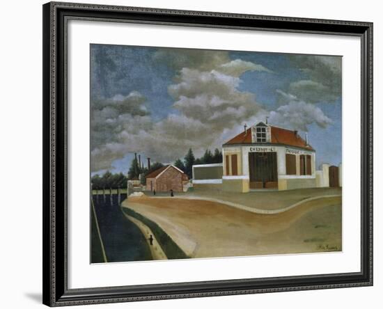 The Chair Factory at Alfortville, 1897-Henri Rousseau-Framed Giclee Print