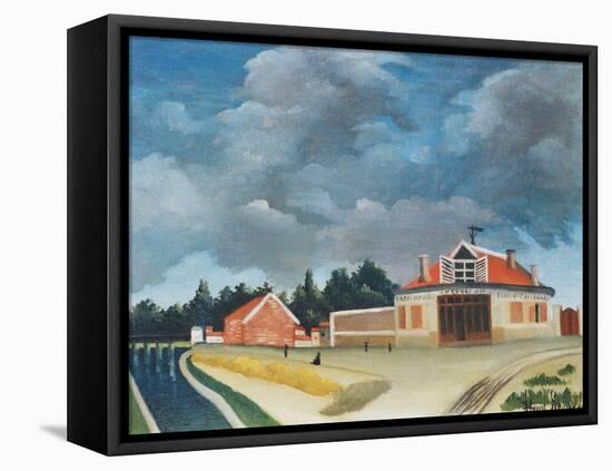 The Chair Factory at Alfortville, C.1897-Henri Rousseau-Framed Premier Image Canvas