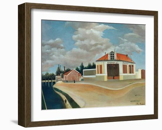 The Chair Factory at Alfortville, C.1897-Henri Rousseau-Framed Giclee Print