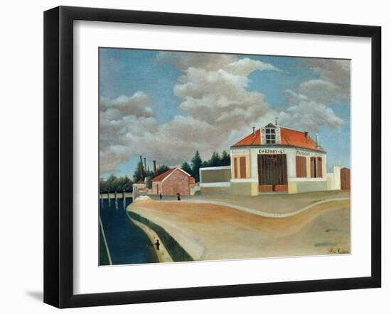 The Chair Factory at Alfortville, C.1897-Henri Rousseau-Framed Giclee Print