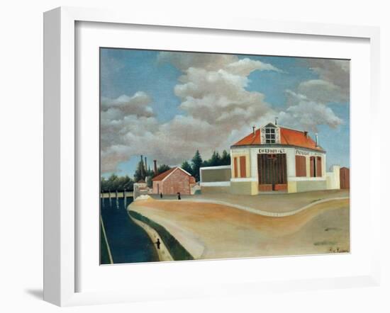 The Chair Factory at Alfortville, C.1897-Henri Rousseau-Framed Giclee Print