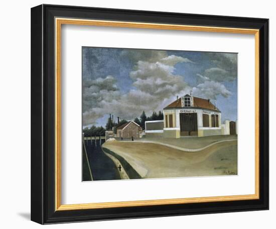 The Chair Factory-Henri Rousseau-Framed Giclee Print