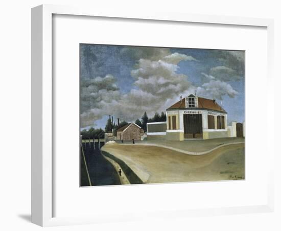 The Chair Factory-Henri Rousseau-Framed Giclee Print