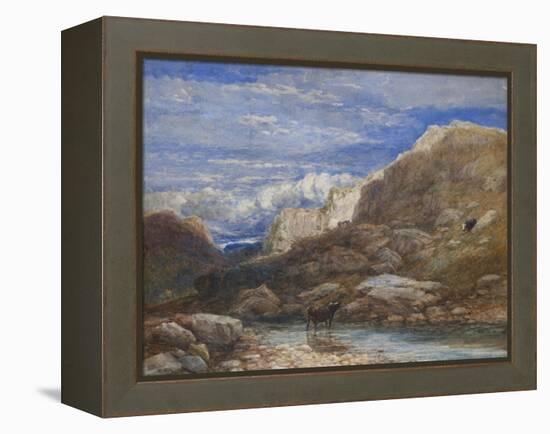 The Challenge, 1853-David Cox-Framed Premier Image Canvas