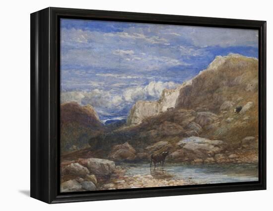 The Challenge, 1853-David Cox-Framed Premier Image Canvas