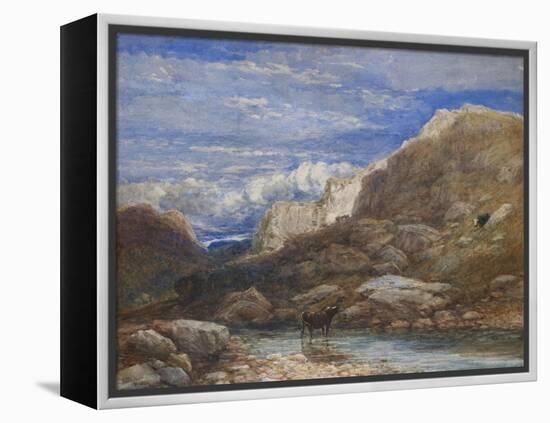 The Challenge, 1853-David Cox-Framed Premier Image Canvas