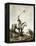 The Challenge (Yakama Warrior on Horseback, 1911)-Eugene Everett Lavalleur and L.V. McWhorter-Framed Premier Image Canvas