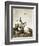 The Challenge (Yakama Warrior on Horseback, 1911)-Eugene Everett Lavalleur and L.V. McWhorter-Framed Giclee Print