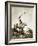 The Challenge (Yakama Warrior on Horseback, 1911)-Eugene Everett Lavalleur and L.V. McWhorter-Framed Giclee Print