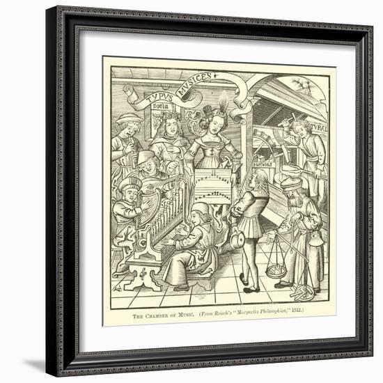 The Chamber of Music-null-Framed Giclee Print