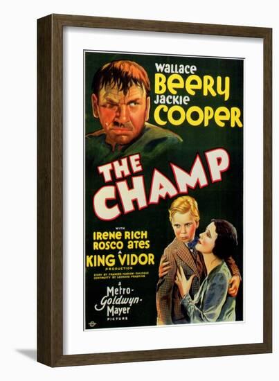 The Champ, 1932-null-Framed Art Print