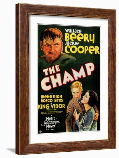 The Champ, 1932-null-Framed Art Print