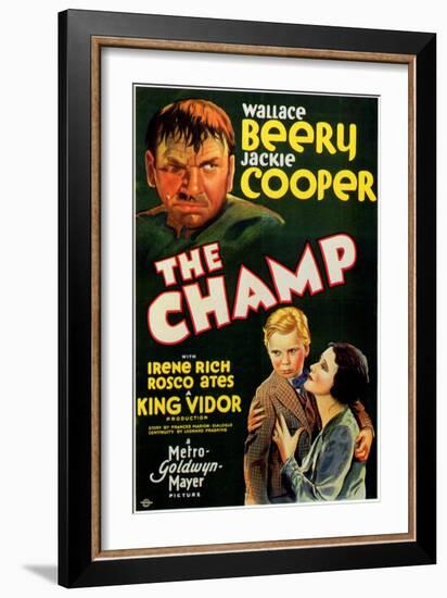 The Champ, 1932-null-Framed Art Print