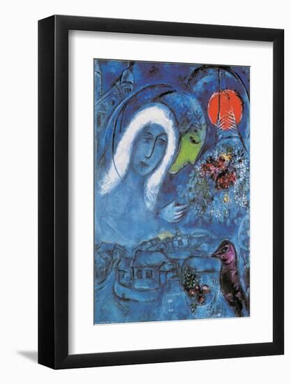 The Champ de Mars-Marc Chagall-Framed Art Print