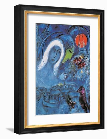 The Champ de Mars-Marc Chagall-Framed Art Print