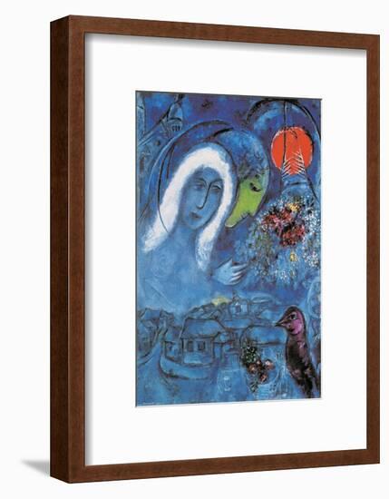 The Champ de Mars-Marc Chagall-Framed Art Print