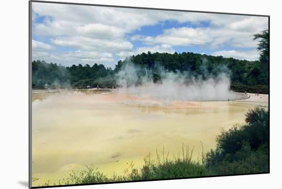 The Champagne Pool, New Zealand-Tony Camacho-Mounted Photographic Print