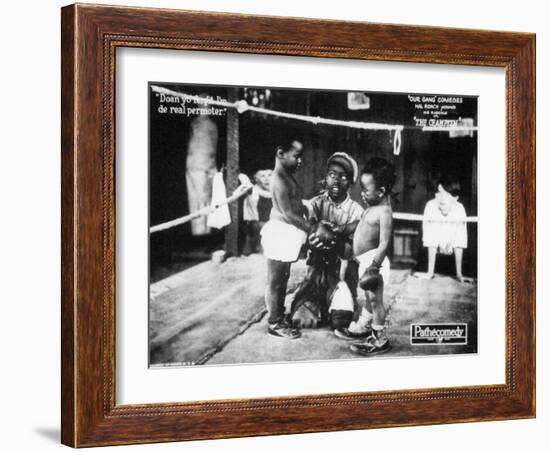 The Champeen, 1923-null-Framed Art Print