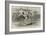 The Champion Lawn Tennis Match, Mr Hartley Winning the Cup for the Second Time-null-Framed Giclee Print