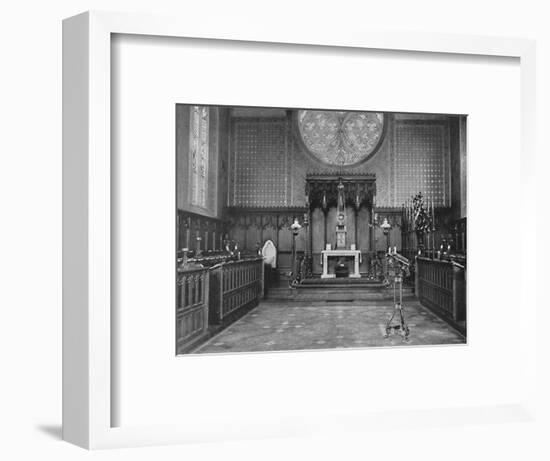 'The Chancel, Catholic Apostolic Church, Albury Park', 1904-Unknown-Framed Photographic Print