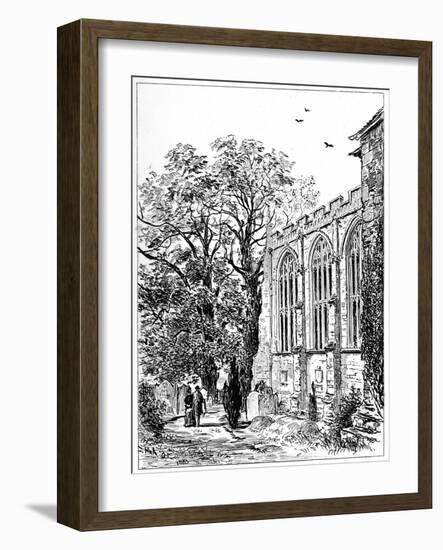 The Chancel of Stratford Church, Stratford-Upon-Avon, Warwickshire, 1885-Edward Hull-Framed Giclee Print