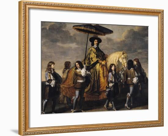 The Chancellor Seguier (1588-1672)-Charles Le Brun-Framed Giclee Print