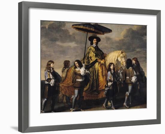 The Chancellor Seguier (1588-1672)-Charles Le Brun-Framed Giclee Print