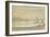 The Channel at Gravelines in the Evening-Georges Seurat-Framed Art Print