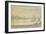 The Channel at Gravelines in the Evening-Georges Seurat-Framed Art Print