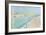 The Channel at Gravelines, Petit Fort Philippe-Georges Seurat-Framed Art Print