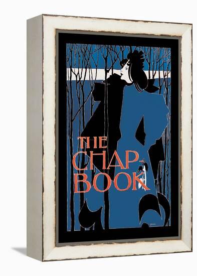 The Chap Book: "Blue Lady"""-Will H. Bradley-Framed Stretched Canvas