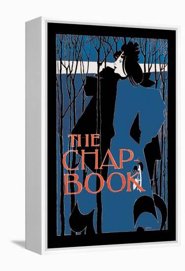 The Chap Book: "Blue Lady"""-Will H. Bradley-Framed Stretched Canvas