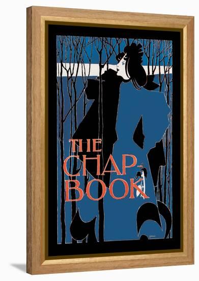 The Chap Book: "Blue Lady"""-Will H. Bradley-Framed Stretched Canvas