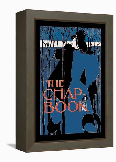 The Chap Book: "Blue Lady"""-Will H. Bradley-Framed Stretched Canvas