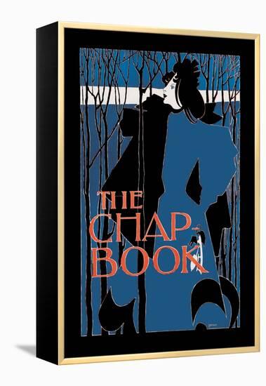 The Chap Book: "Blue Lady"""-Will H. Bradley-Framed Stretched Canvas