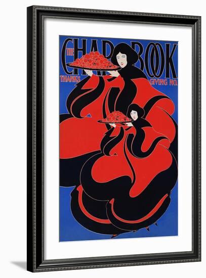 The Chap Book Thanksgiving No.-Will Bradley-Framed Premium Giclee Print