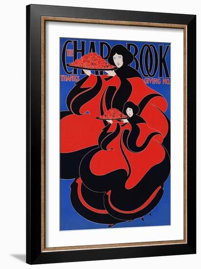 The Chap Book Thanksgiving No.-Will Bradley-Framed Art Print